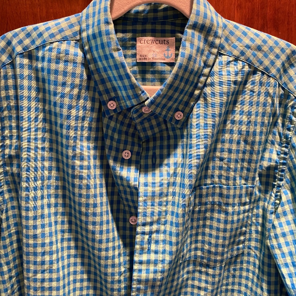 Big Boy's Size 12 Button Down Shirt